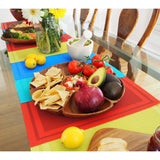 Cobalt Blue Basket Weave Placemat (Set of 8)