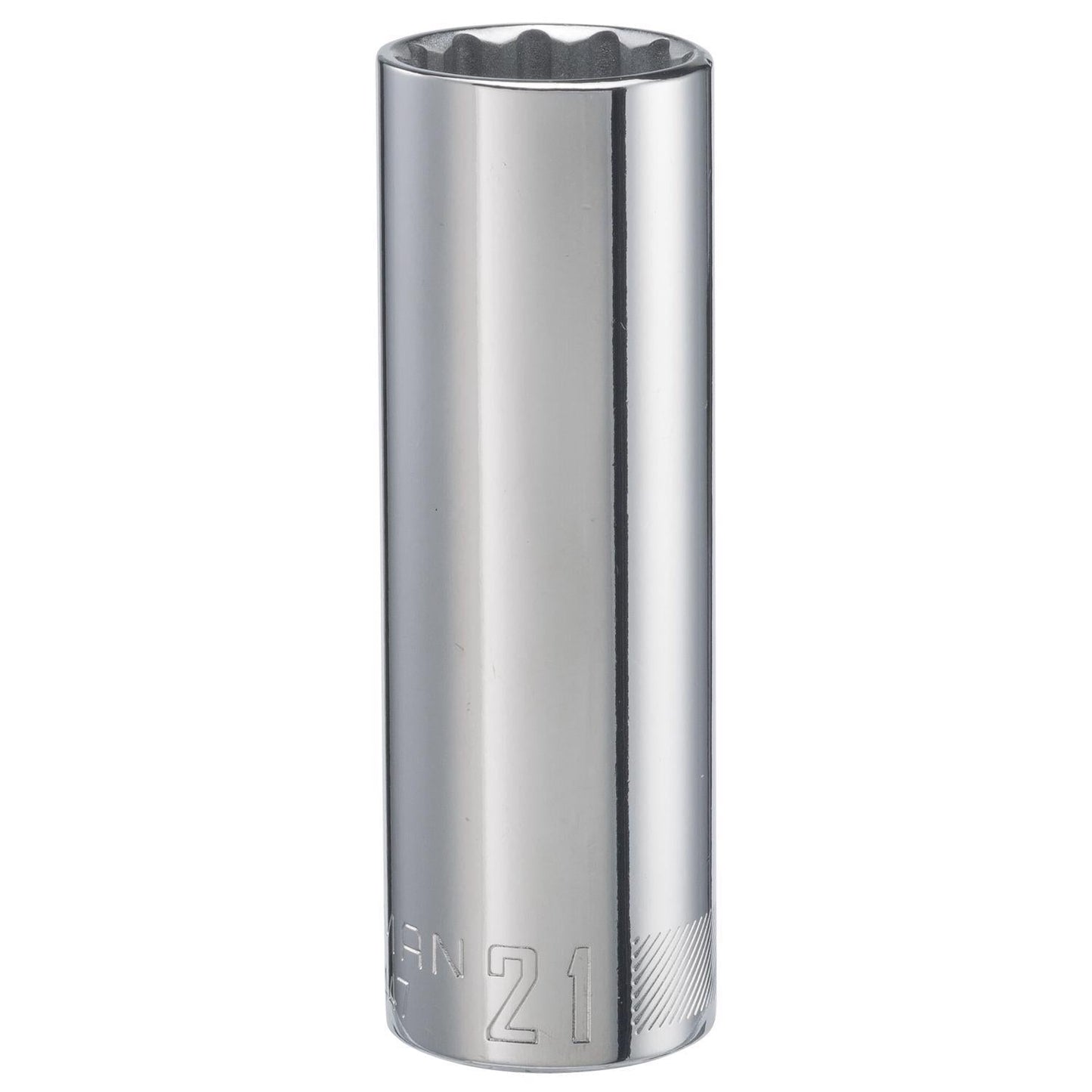Craftsman 21 mm Metric 12 Point Deep Socket, 1/2 in. Drive