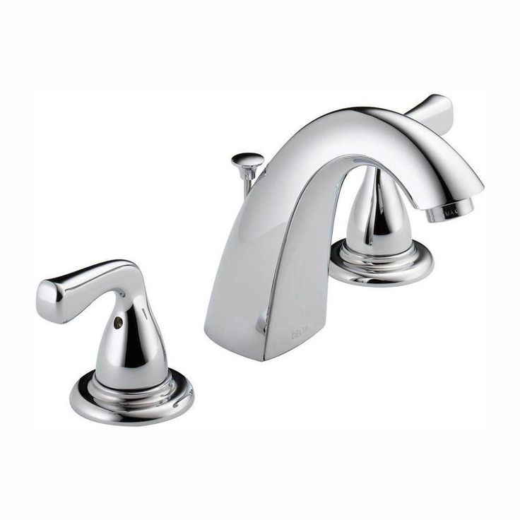 Foundations 8 in. Widespread 2-Handle Bathroom Faucet in Chrome