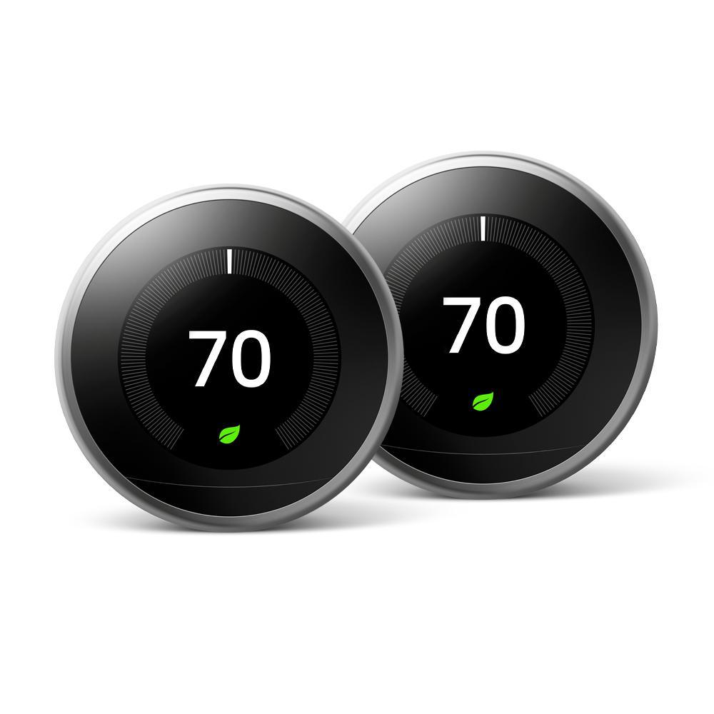 Nest Learning Thermostat 3rd Gen in White - Super Arbor