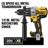20-Volt MAX Lithium-Ion Cordless Brushless Combo Kit (2-Tool) w/FLEXVOLT and 20V Batteries, Bonus Grinder and Recip Saw