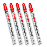 4-1/2 in. x 12 TPI Ultra Fine Finish Bi-Metal Jigsaw Blade (5-Pack) - Super Arbor