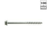 #9 x 2-1/2 in. 1/4-Hex Drive, Strong-Drive SD Connector Screw (100-Pack)