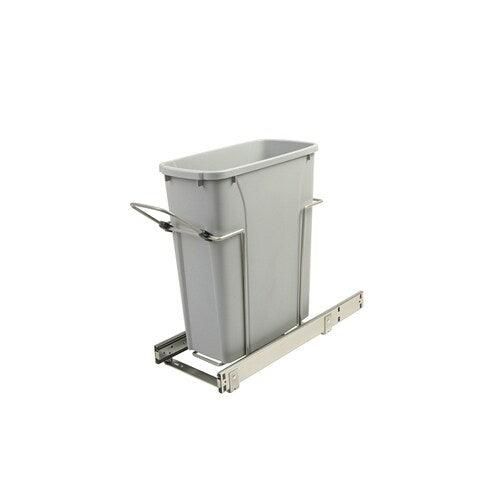 Knape & Vogt 20-Quart Plastic Pull Out Trash Can