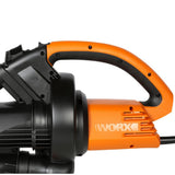 Worx 120 MPH 350 CFM 12 Amp Electric Leaf Blower/Mulcher/Vac with Metal Impeller - Super Arbor
