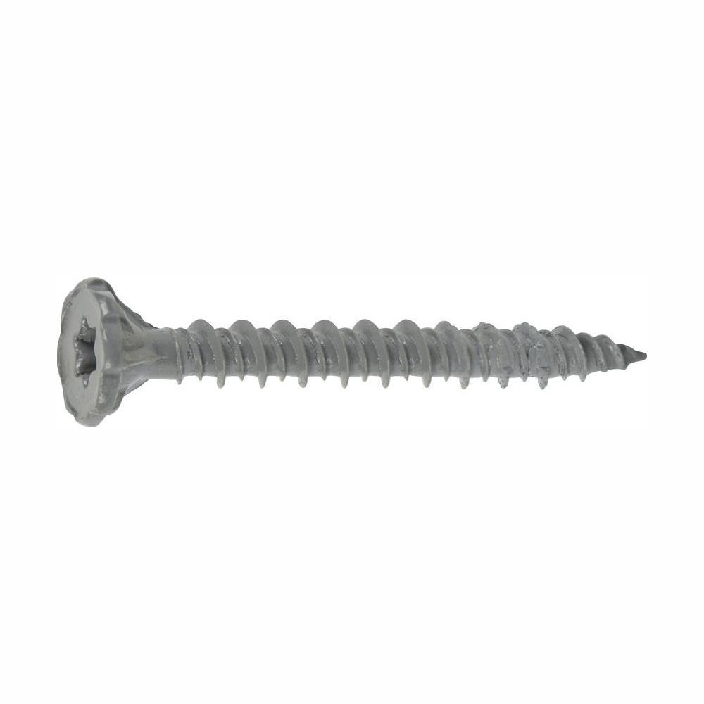#9 x 1-5/8 in. Serrated Flat Head Star Drive Cement Board Screws (575-Pack)