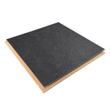 Forbo Flooring Systems Marmoleum Cinch Loc Seal Volcanic Ash 10-mm T x 12-in W x 12-in L Waterproof Tile Look Laminate Flooring (6.78-sq ft / Carton)