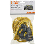 50 in. Adjustable 6 Arm Spider Bungee Cord - Super Arbor