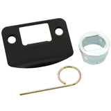 Latitude Matte Black Privacy Bed/Bath Door Lever - Super Arbor