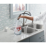 Barossa with Response Touchless Technology Single-Handle Pull-Down Sprayer Kitchen Faucet in Vibrant Stainless - Super Arbor