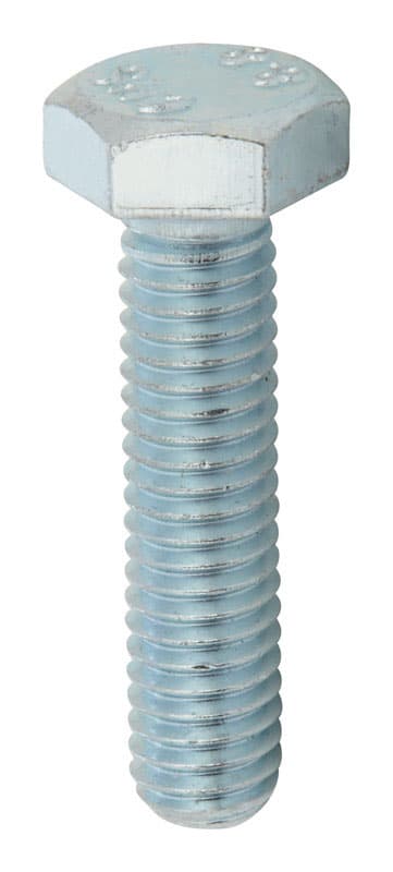 Hillman M6-1.00 mm x 25 mm Heat-Treated Steel Hex Head Cap Screws, 50-Pack