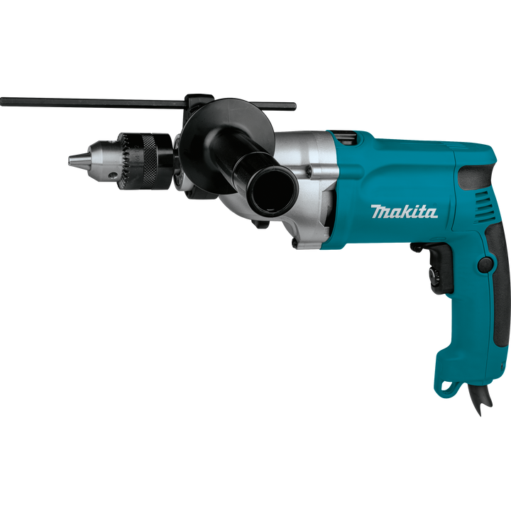 Makita 6.6 Amp 3/4 in. Corded Hammer Drill with Torque Limiter, Side Handle, Depth Gauge, Chuck Key & Hard Case