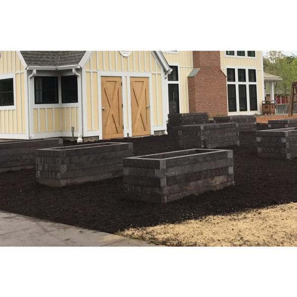 6 in. x 6 in. x 8 ft. Brown Recycled Plastic Lumber Timber (G-Grade) - Super Arbor