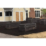 6 in. x 6 in. x 8 ft. Brown Recycled Plastic Lumber Timber (G-Grade) - Super Arbor