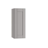 Home Decorators Collection Washington Veiled Gray Plywood Shaker Assembled Wall Kitchen Cabinet Soft Close 12 in W x 12 in D x 30 in H