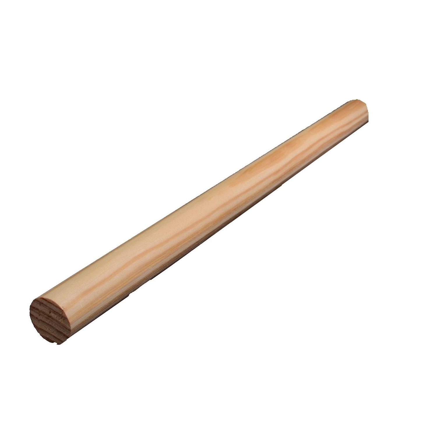 Alexandria Moulding 1-9/32 in. H x 8 ft. L Prefinished Brown Pine Molding