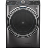 GE UltraFresh Vent System 5-cu ft Stackable Steam Cycle Front-Load Washer (White) ENERGY STAR