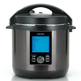 LUX LCD 6 qt. Black Electric Multi-Cooker