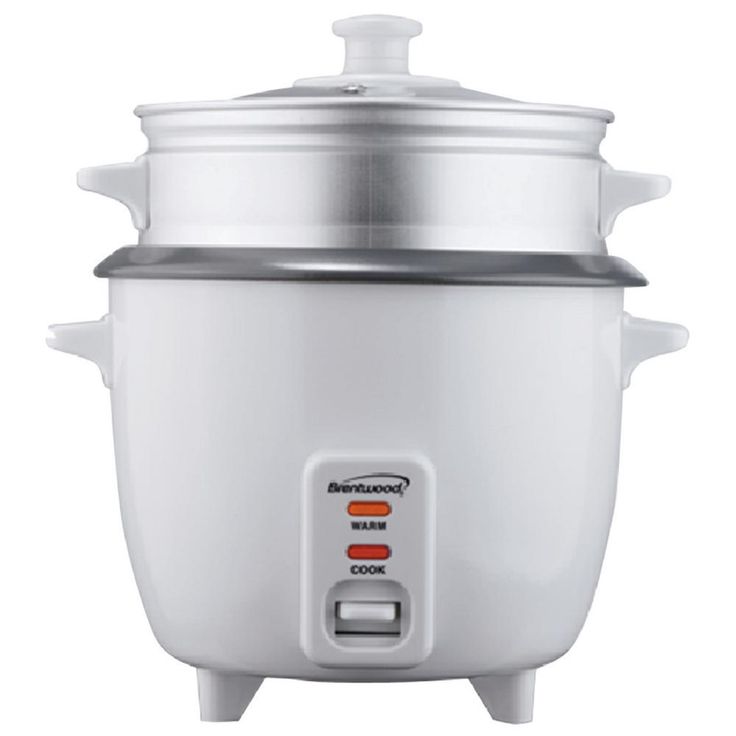 10-Cup White Steam Rice Cooker