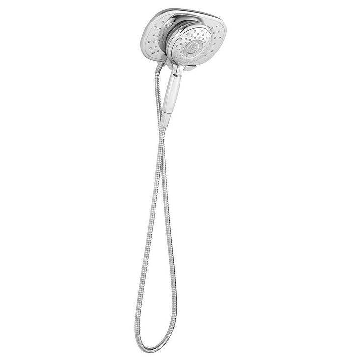 Spectra 4-spray 9.5 in. Dual Shower Head and Handheld Shower Head in Polished Chrome
