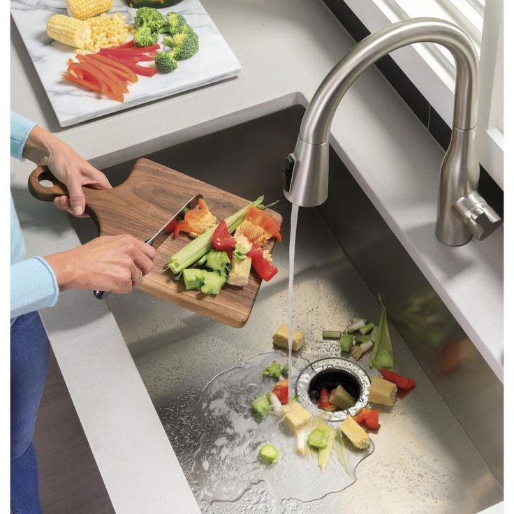 GE 1/2-HP Continuous Feed Noise Insulation Garbage Disposal