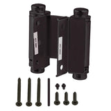 3 in. x 3 in. Oil-Rubbed Bronze Double-Action Spring Door Hinge - Super Arbor
