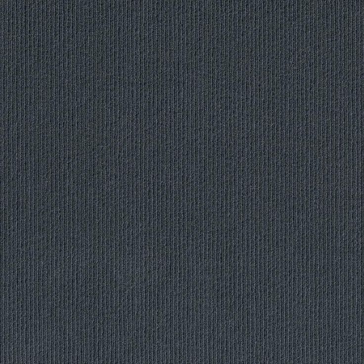 Foss Peel and Stick First Impressions High Low Rib Shadow 24 in. x 24 in. Commercial Carpet Tile (15 Tiles/Case)