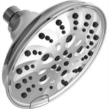Pivotal 5-Spray 6 in. Single Wall Mount Fixed Rain H2Okinetic Shower Head in Venetian Bronze - Super Arbor
