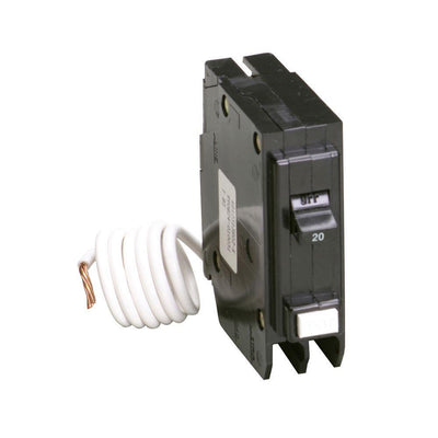 BR 20 Amp Single Pole Self Test Ground Fault Circuit Breaker - Super Arbor