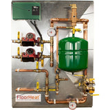 FloorHeat 2-Zone Preassembled Radiant Heat Distribution/Control Panel System