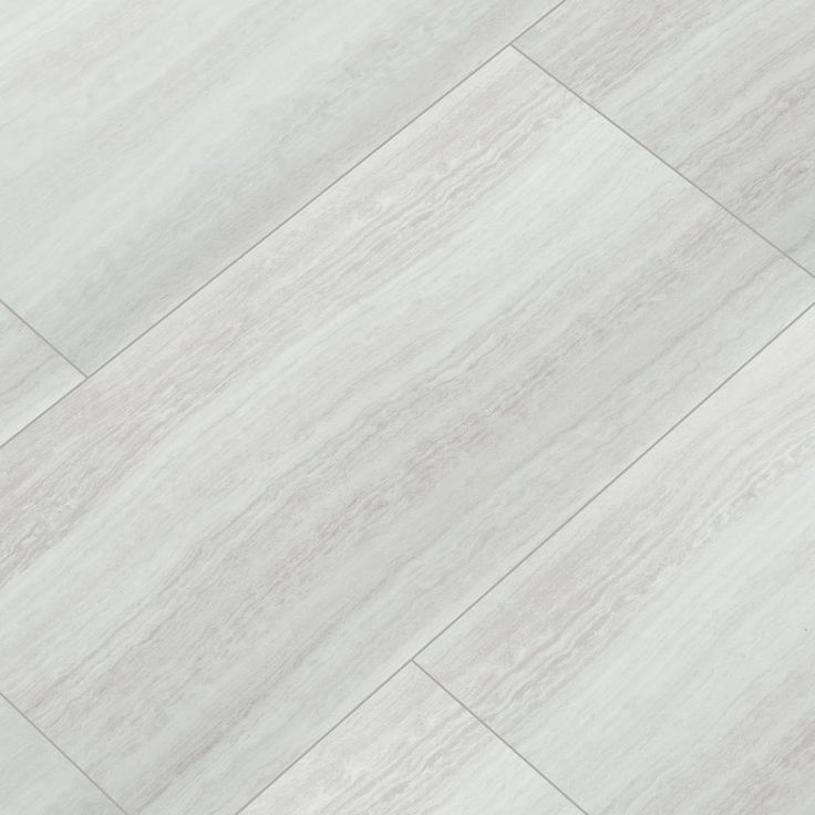 MSI White Ocean 12 in. x 24 in. Rigid Core Luxury Vinyl Tile Flooring (19.37 sq. ft. / case)