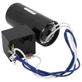 Rectorseal 96503 capacitor - side view (Voltage: 230V, 265v; Product Type: Capacitor)