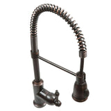 All-in-One Farmhouse Apron-Front Copper 33 in. 0-Hole Single Basin Kitchen Sink in Oil Rubbed Bronze
