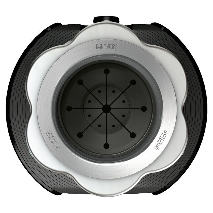 MOEN Host Series 3/4 HP Space Saving Continuous Feed Garbage Disposal with Sound Reduction and Universal Mount