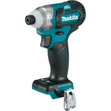 Makita 12V max CXT Lithium‑Ion Brushless 1/4 in. Cordless Impact Driver, Tool Only (DT04Z)