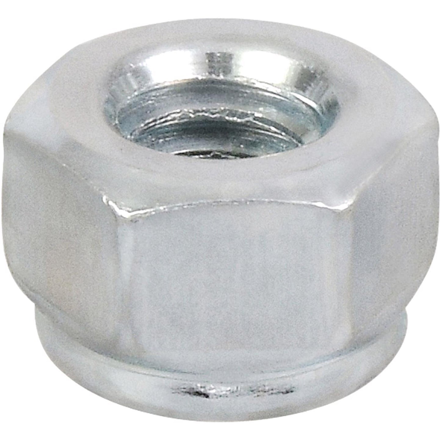 Hillman 1/4-20 Zinc-Plated Steel USS Nylon Lock Nut, 100-Pack