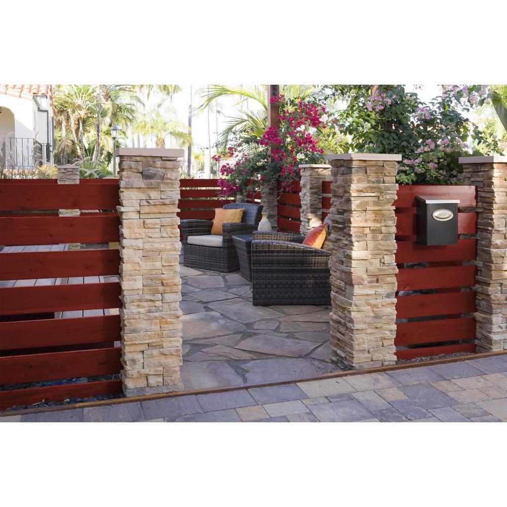 BEHR DECKplus 1 gal. Redwood Transparent Waterproofing Exterior Wood Finish - Super Arbor
