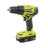 18-Volt Cordless 2-Speed 1/2 in. Compact Drill/Driver Kit with 2 Batteries, Charger, and Bag