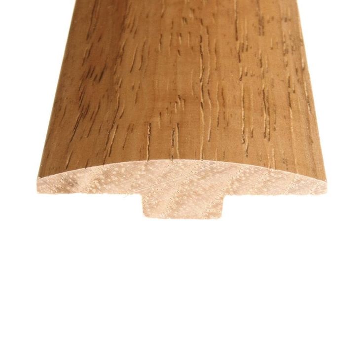 Flexco Yukon Gold 0.46-in T x 2-in W x 78-in L Solid Wood Floor T-moulding