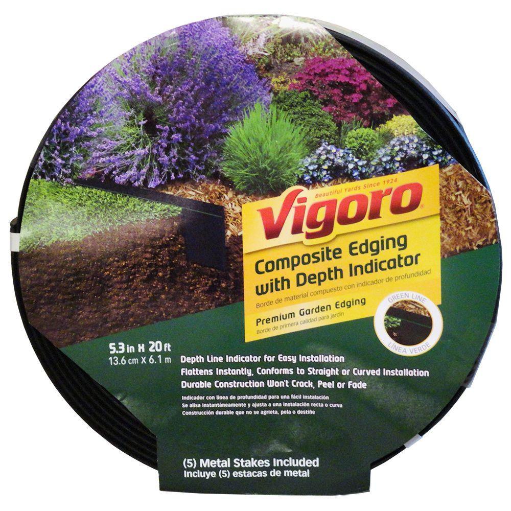 20 ft. Premium Brown Composite Edging - Super Arbor