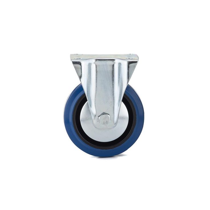 5 in. 100 kg/220 lbs. Heavy-Duty Blue Wheel Caster