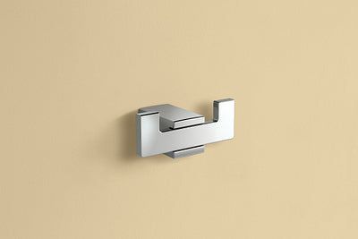 Moen Kyvos Double Hook Brushed Nickel Towel Hook
