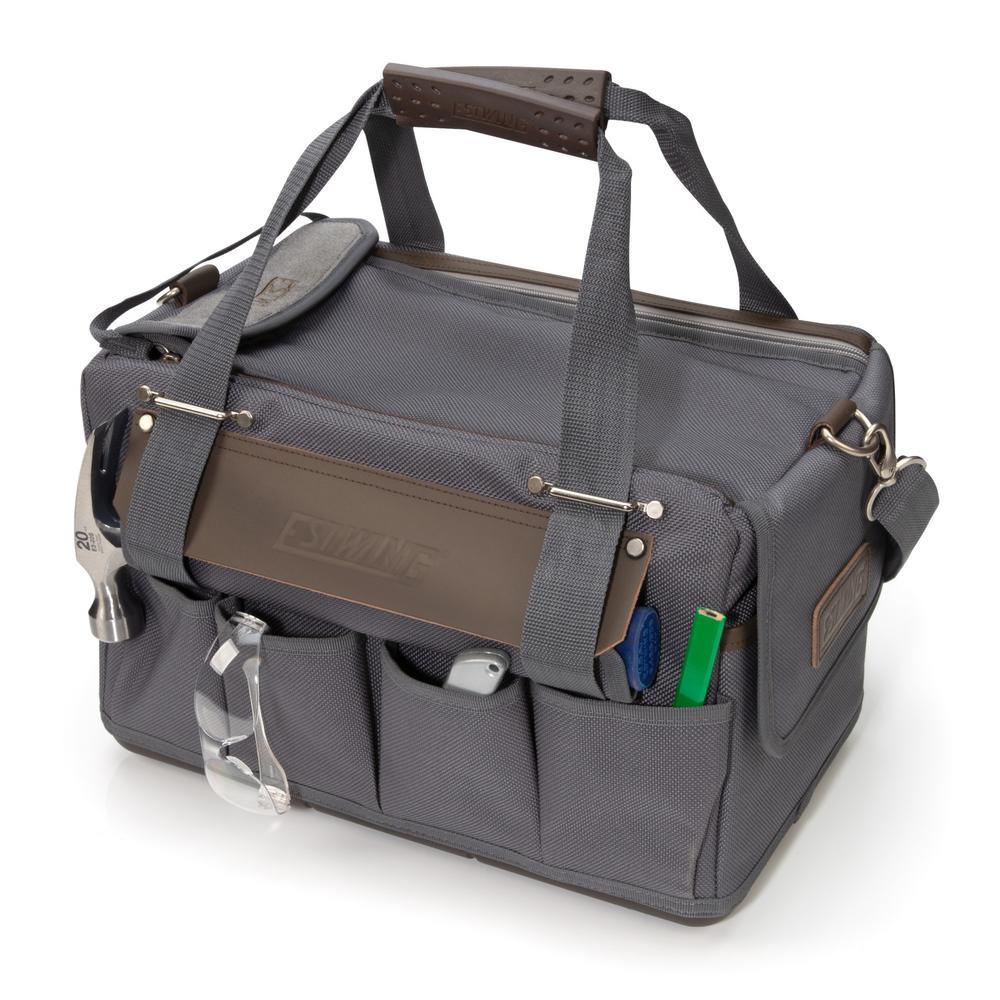 16 in. 17-Pocket Carpenter's Tool Bag - Super Arbor
