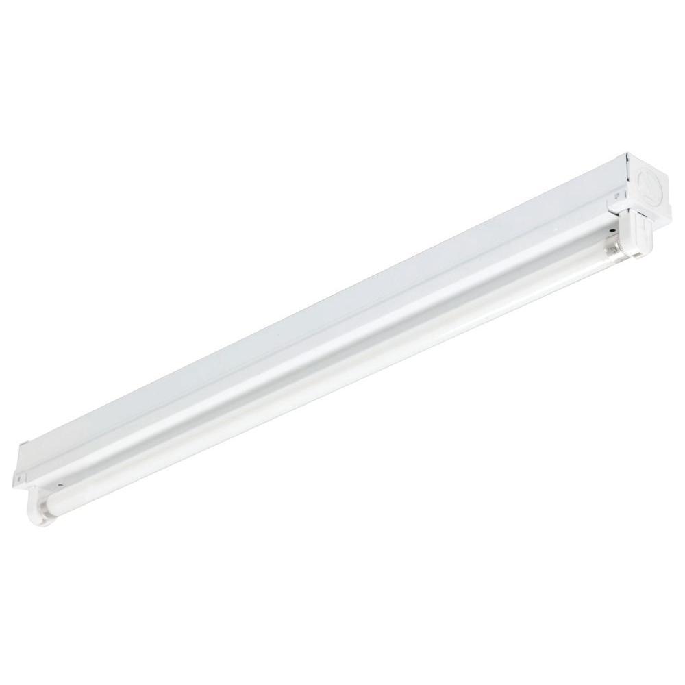 MNS5 1 14 LP Mini Strip 1-Light White Fluorescent Utility Light - Super Arbor