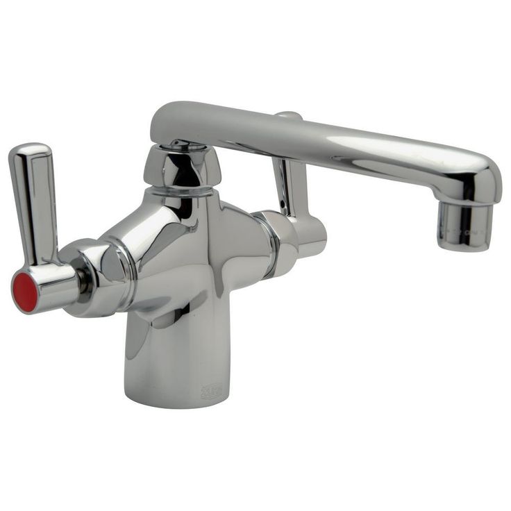 AquaSpec 2-Handle 6 in. Spout Laboratory Faucet in Chrome