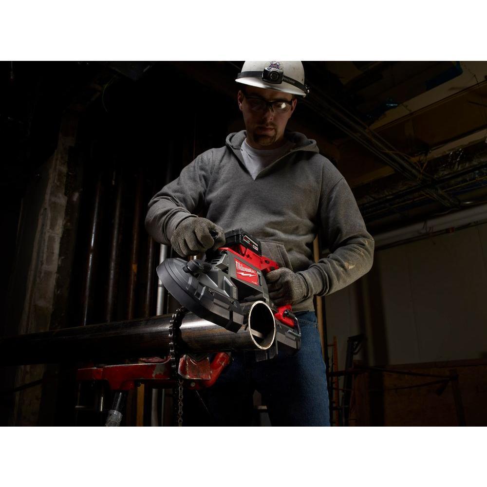 M18 18-Volt Lithium-Ion Brushless Cordless Hammer Drill/Impact/Band Saw Combo Kit (3-Tool) with 4-Batteries - Super Arbor