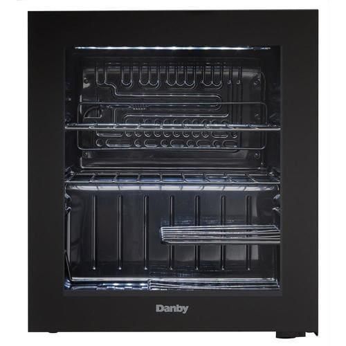 Danby 16-Bottle Capacity Black Built-In/Freestanding Wine Chiller