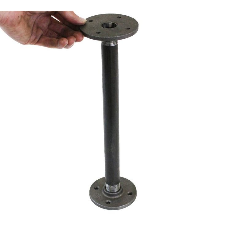 3/4 in. x 24 in. Black Steel Pipe (10-Pack)