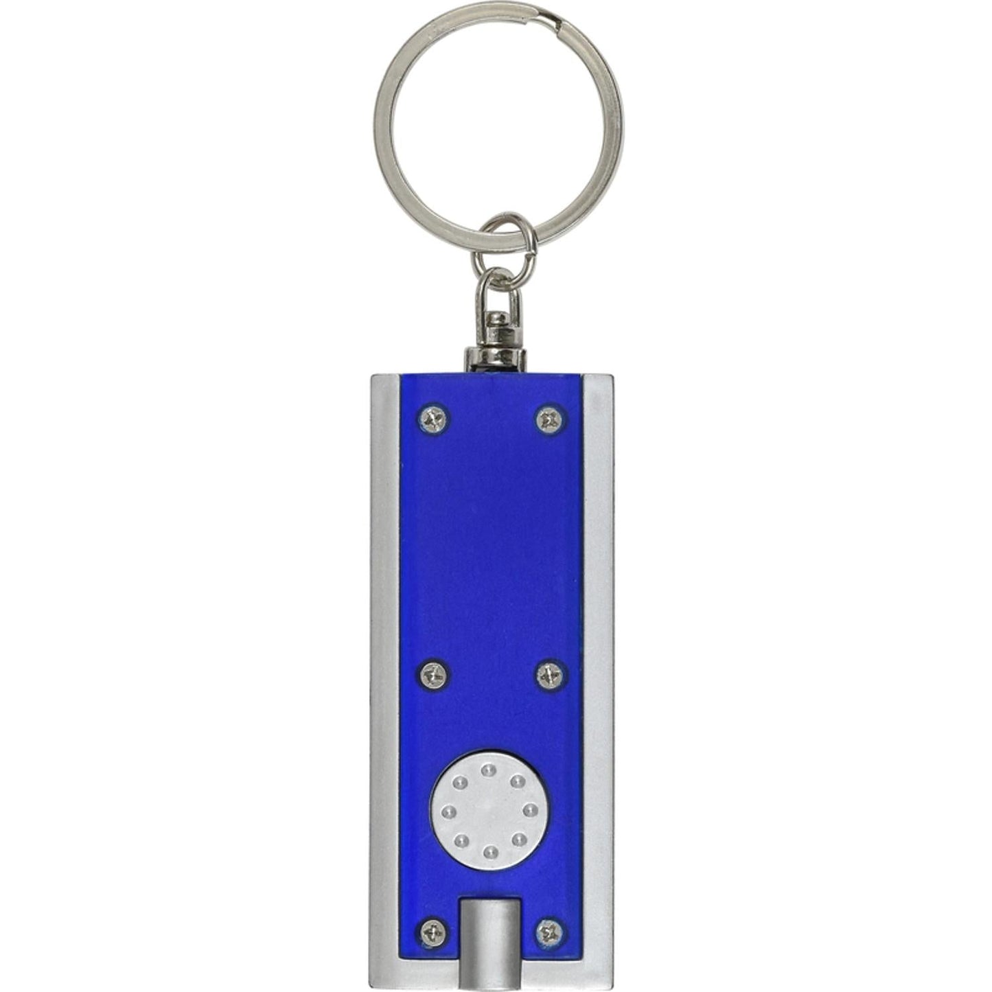 Hillman 1 in. D Plastic Assorted LED Light/Split Ring Key Chain