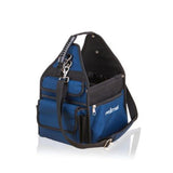 10 in. Open Electric Tool Bag in Black and Blue - Super Arbor